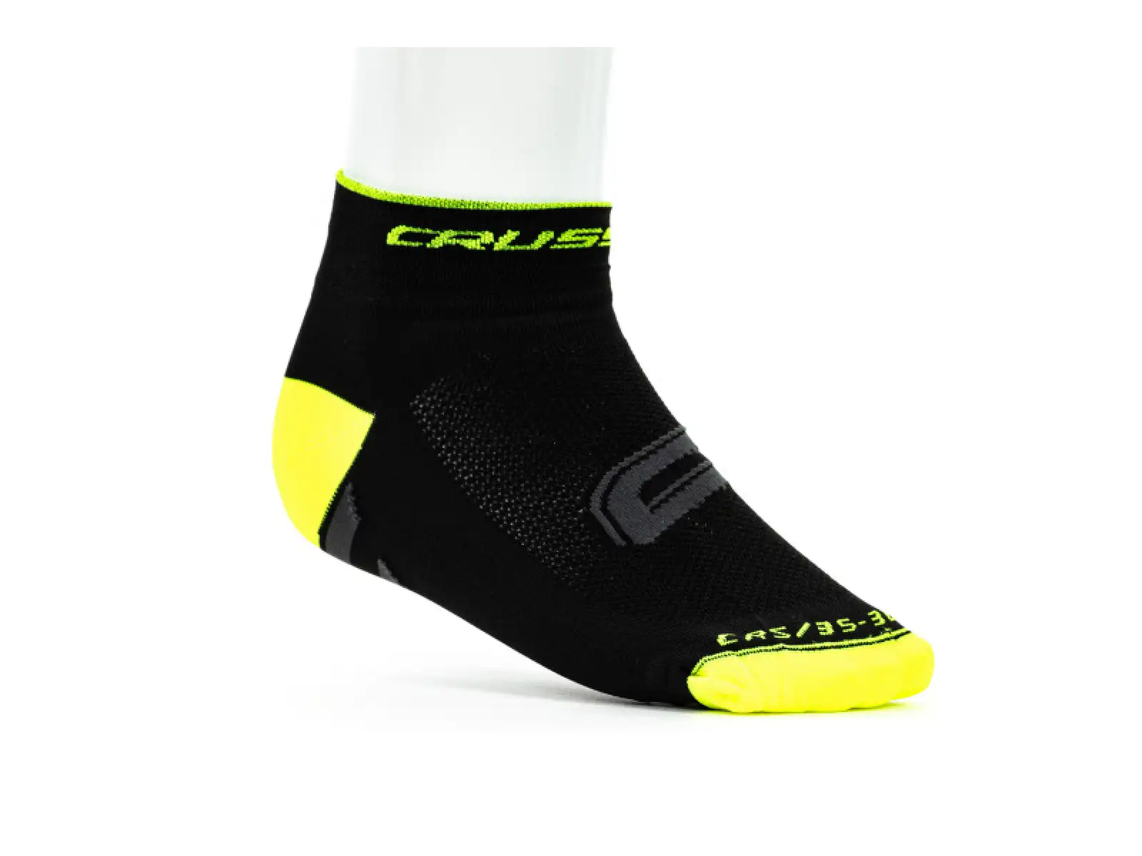 Crussis Radsocken schwarz/gelb