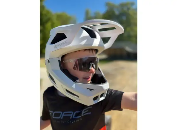 Force Nitro Junior Fahrradbrille schwarz/fotochromatisches Glas