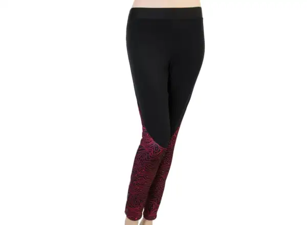 Sensor Dots Damen Leggings Schwarz/Rosa