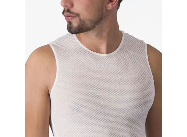 Castelli Pro Mesh 2.0 Funktionsunterhemd ohne Ärmel weiß