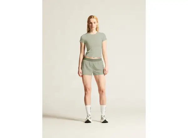 Craft Hypervent Cropped Damen T-Shirt grau