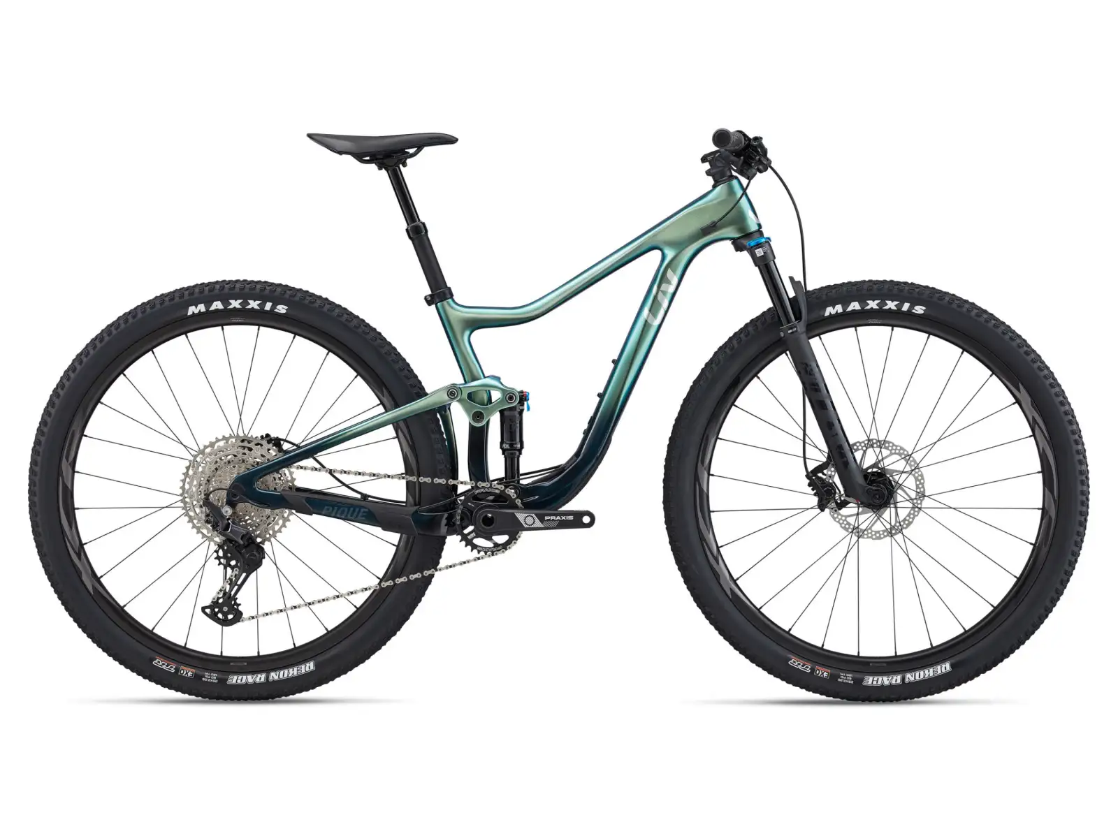 Liv Pique Advanced Pro 29 Mountainbike Phoenix Fanatic Teal/Dark Green