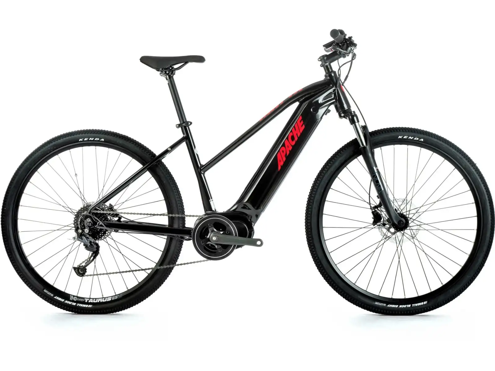 Apache Matta MX 400 E-Crossbike (Bafang 655 Wh) Rot