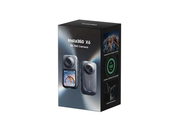 Insta360 X6 Actionkamera Essentials Bundle Black