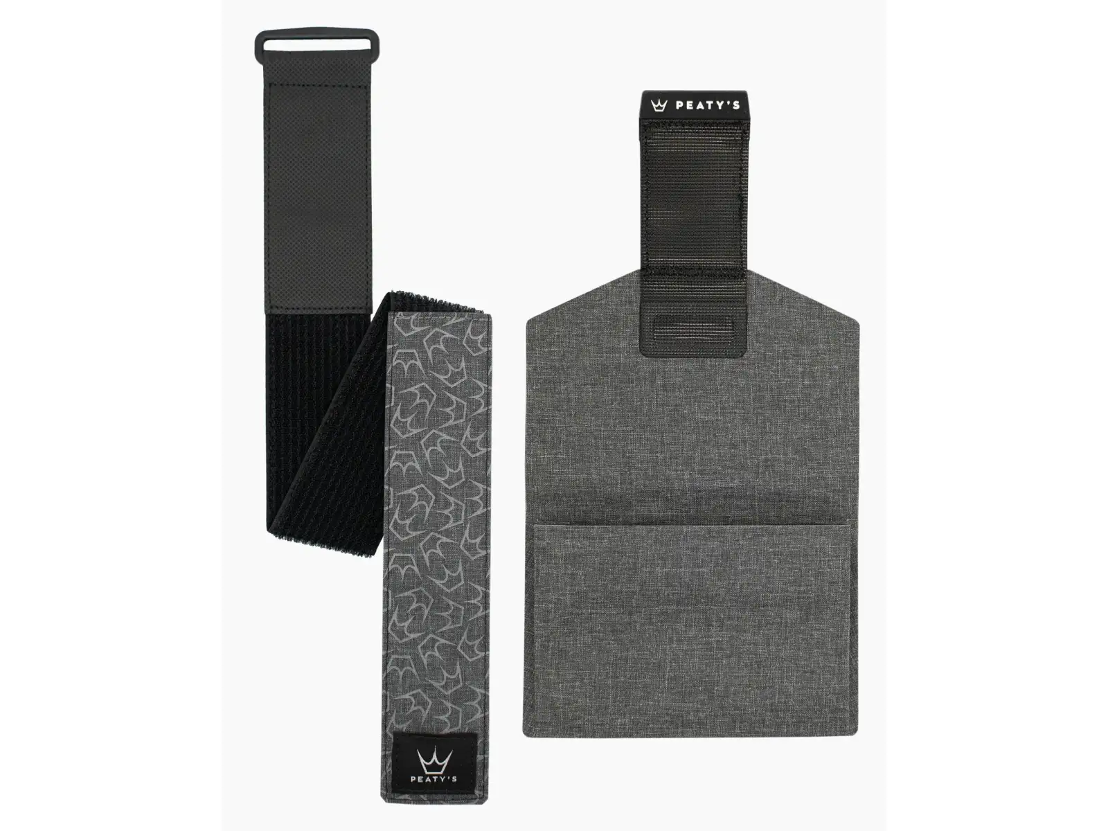 Peatys Holdfast trail tool wrap Rahmenband slate grey