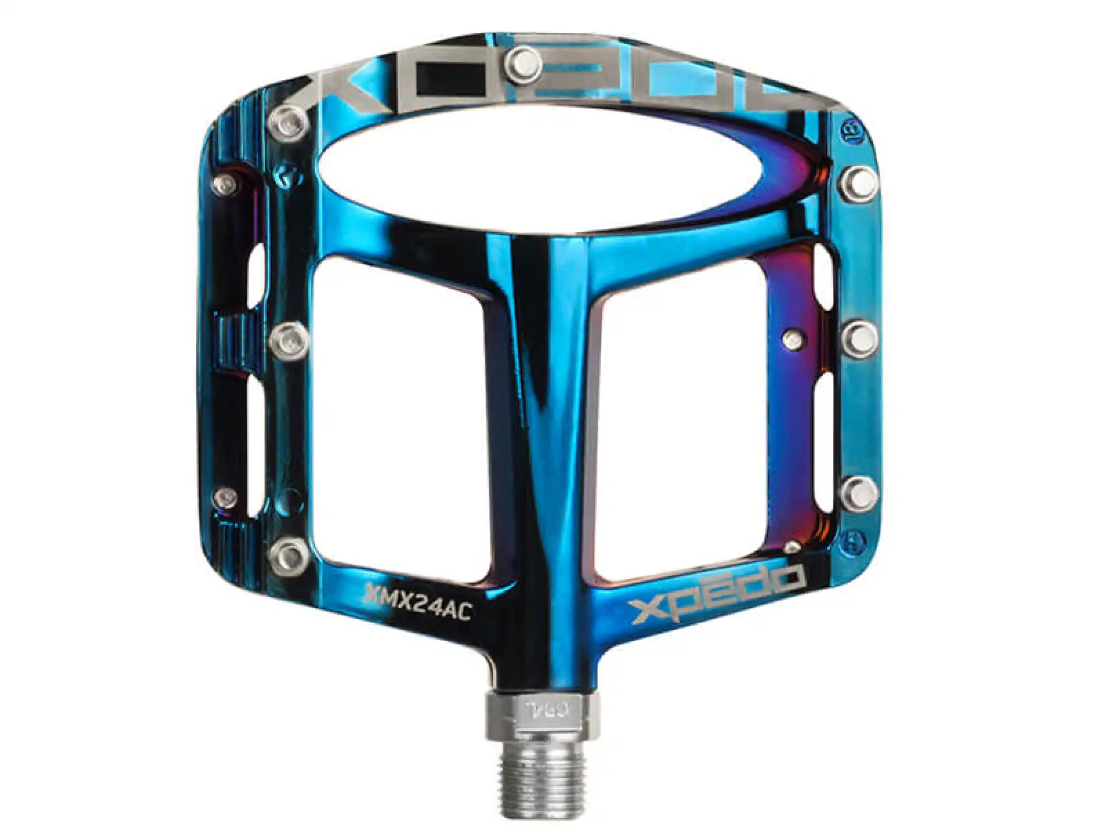 X-pedo Spry+ Plattformpedale Blue Ray