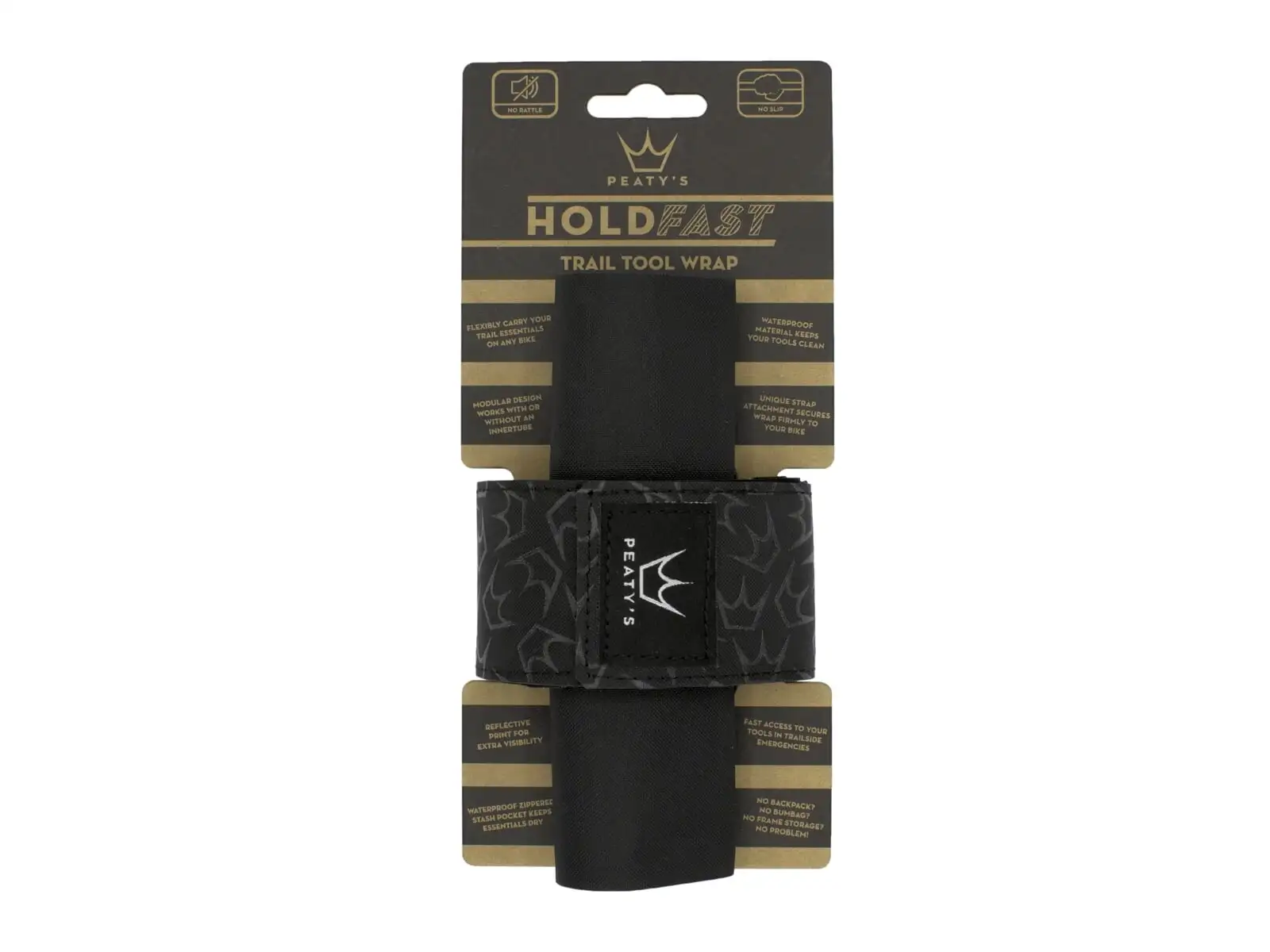 Peatys Holdfast trail tool wrap Rahmenband nightrider black