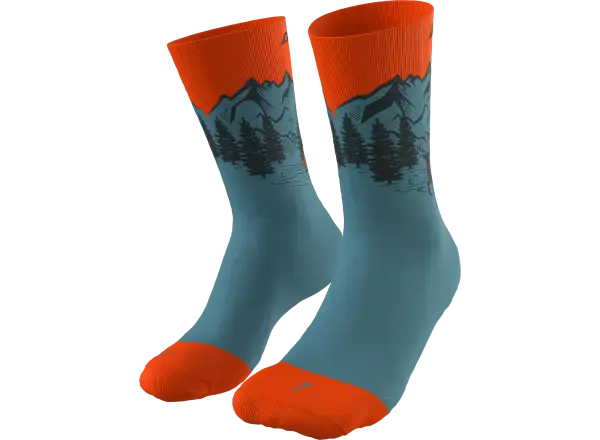 Dynafit Stay Fast Sportsocken Storm Blue