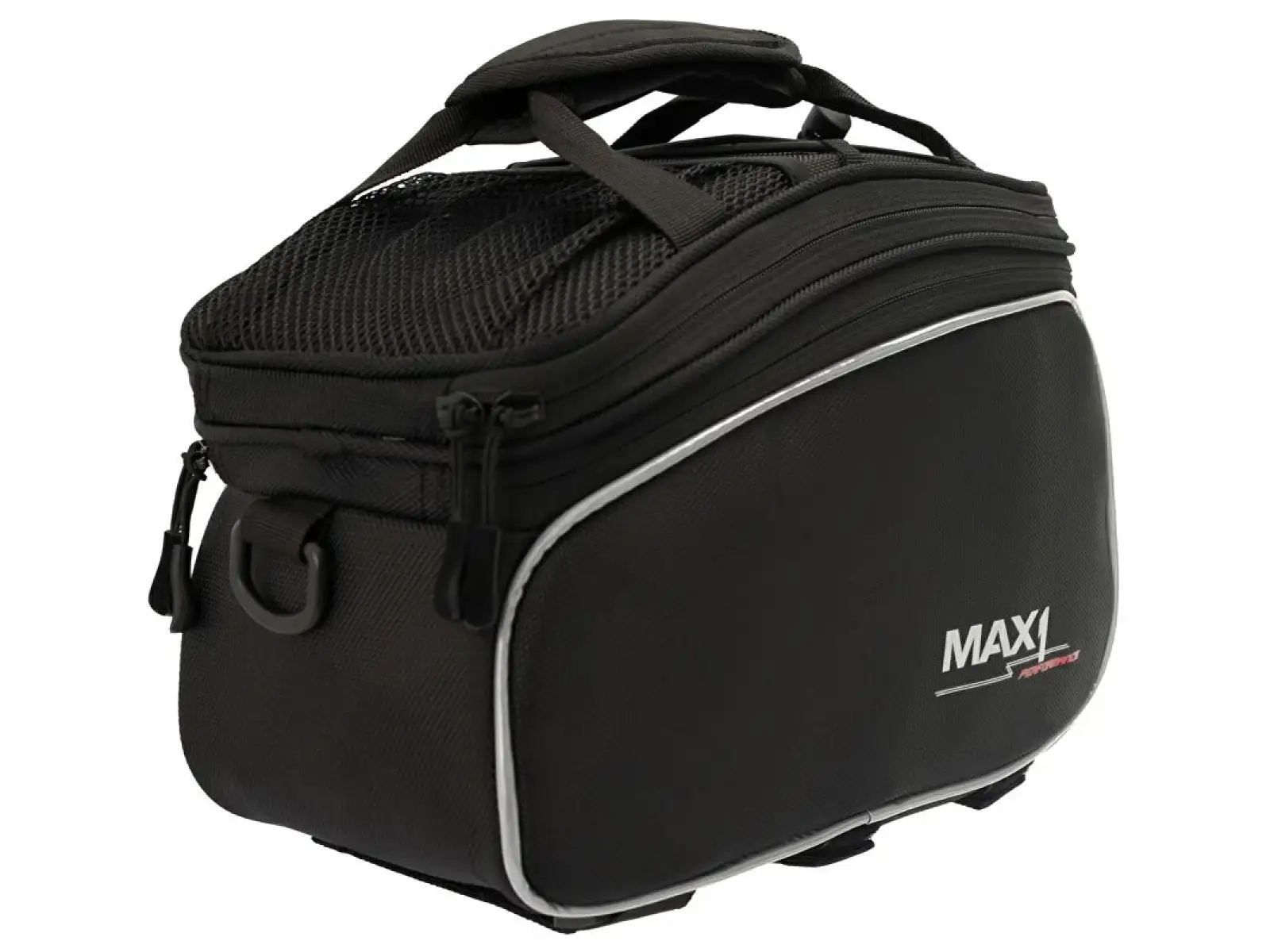 Max1 Rackbag Gepäckträgertasche Schwarz 9,6 l