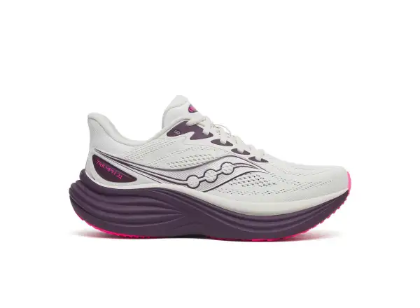 Saucony Triumph 24 Damen-Laufschuhe Quartz/Eggplant