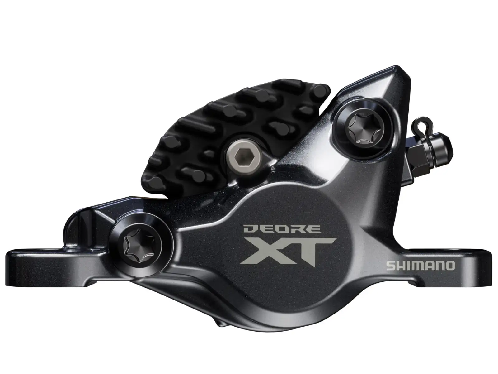 Shimano Deore XT BR-M8200+BL-M8200 vordere Scheibenbremse Beläge metallisch mit Kühlung
