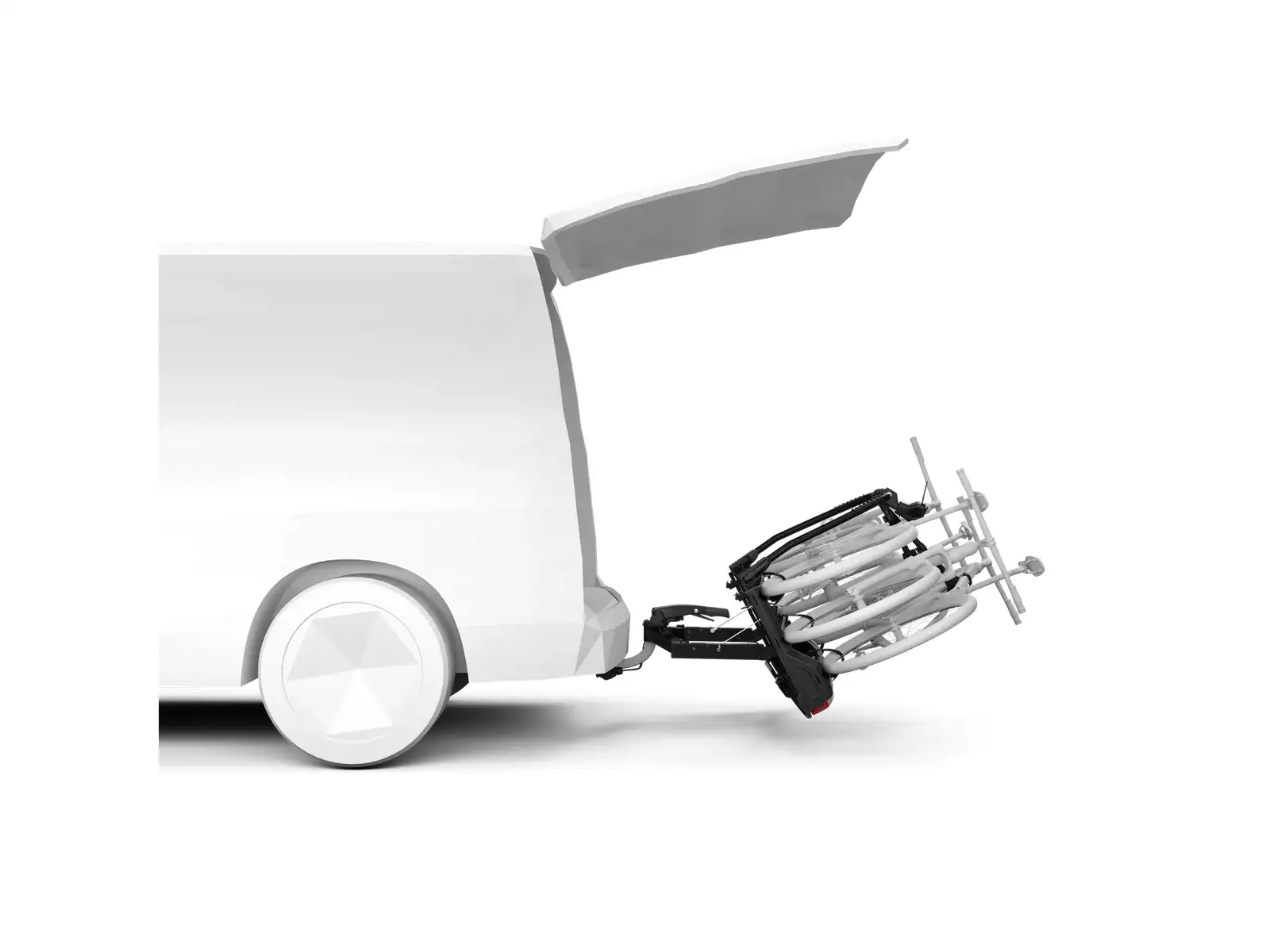 Thule VeloSpace 3 Träger für 3 Fahrräder für Anhängerkupplung