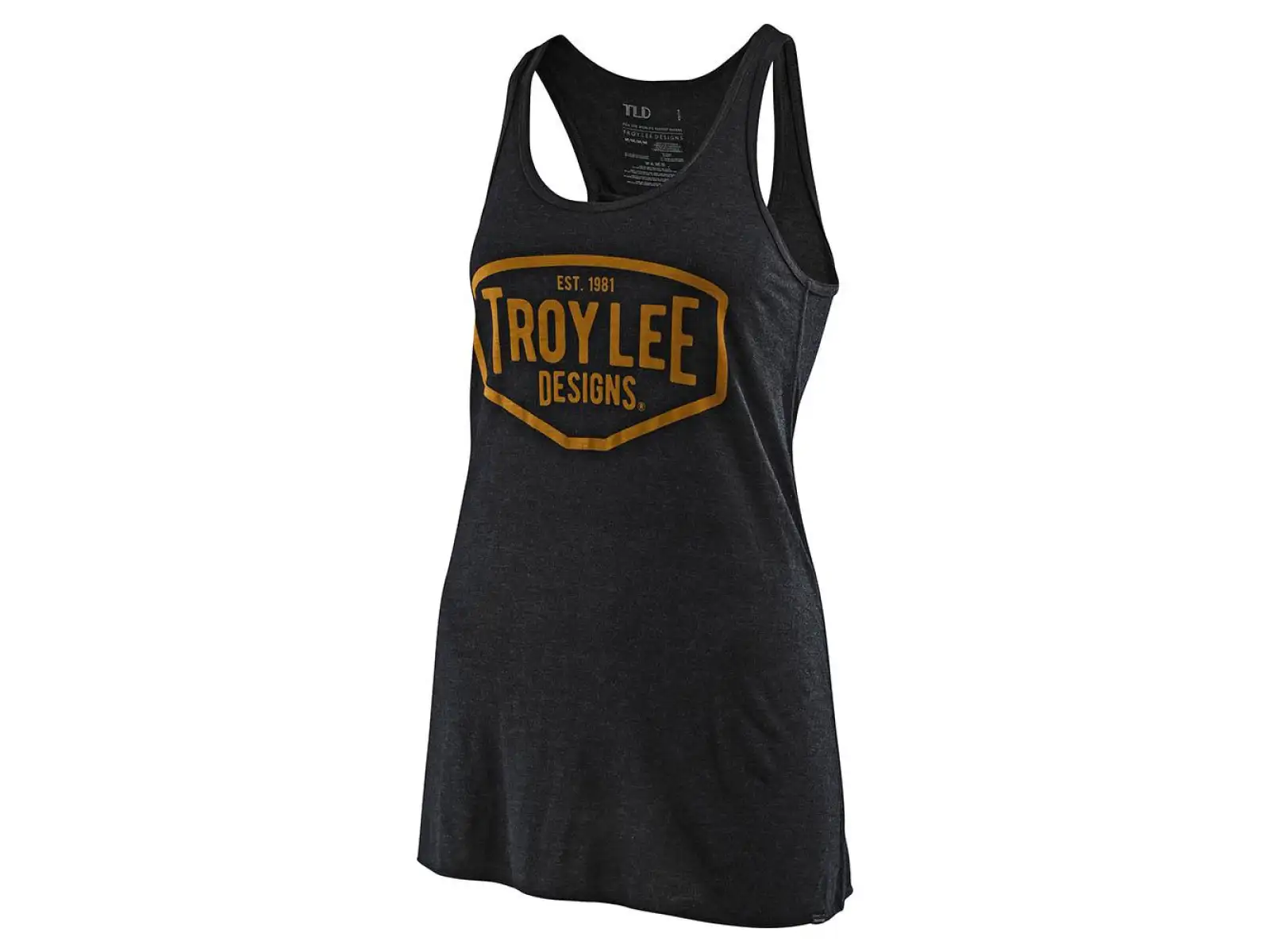 Troy Lee Designs Women Motor Oil Tank Damen Tanktop Heather Schwarz