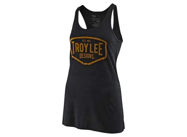 Troy Lee Designs Women Motor Oil Tank Damen Tanktop Heather Schwarz