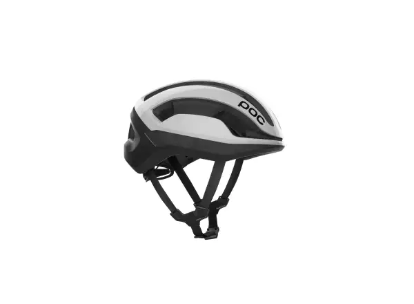POC Omne Lite Rennradhelm Hydrogen White/Uranium Black Matt