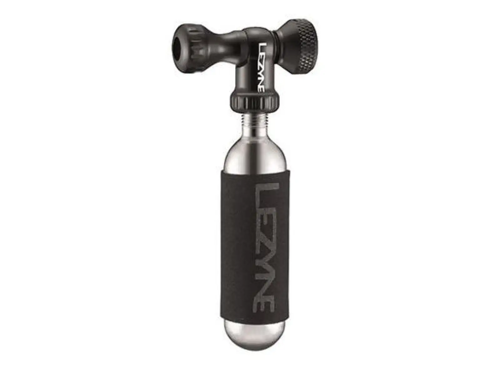 Lezyne Control Drive CNC CO2 Pumpe + Kartusche 16 g Schwarz
