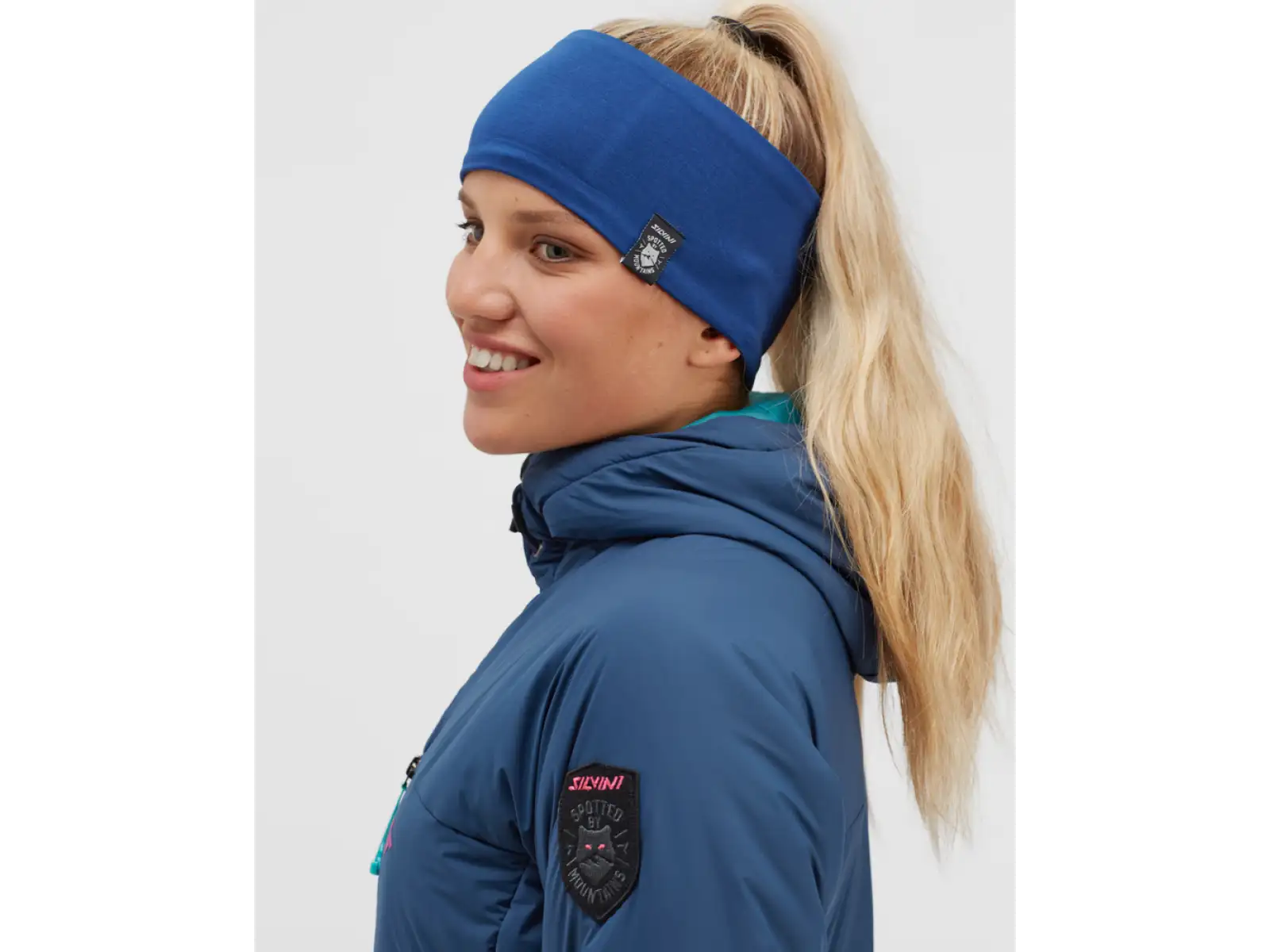 Silvini Lupa Damen Skitourenjacke Navy/Türkis
