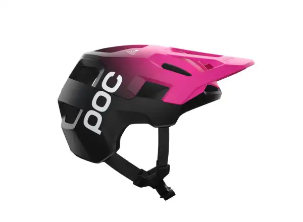 POC Kortal Race MIPS Helm Fluorescent  Pink/Uranium Black Matt