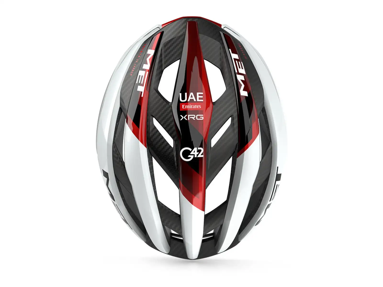 MET Trenta 3K Carbon Rennradhelm UAE Team Emirates-XRG Limited Edition