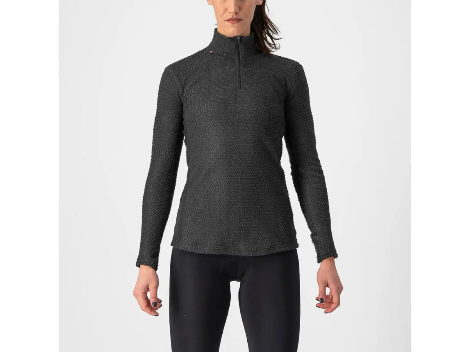 Castelli Cold Days Damen Langarm-Unterhemd Schwarz