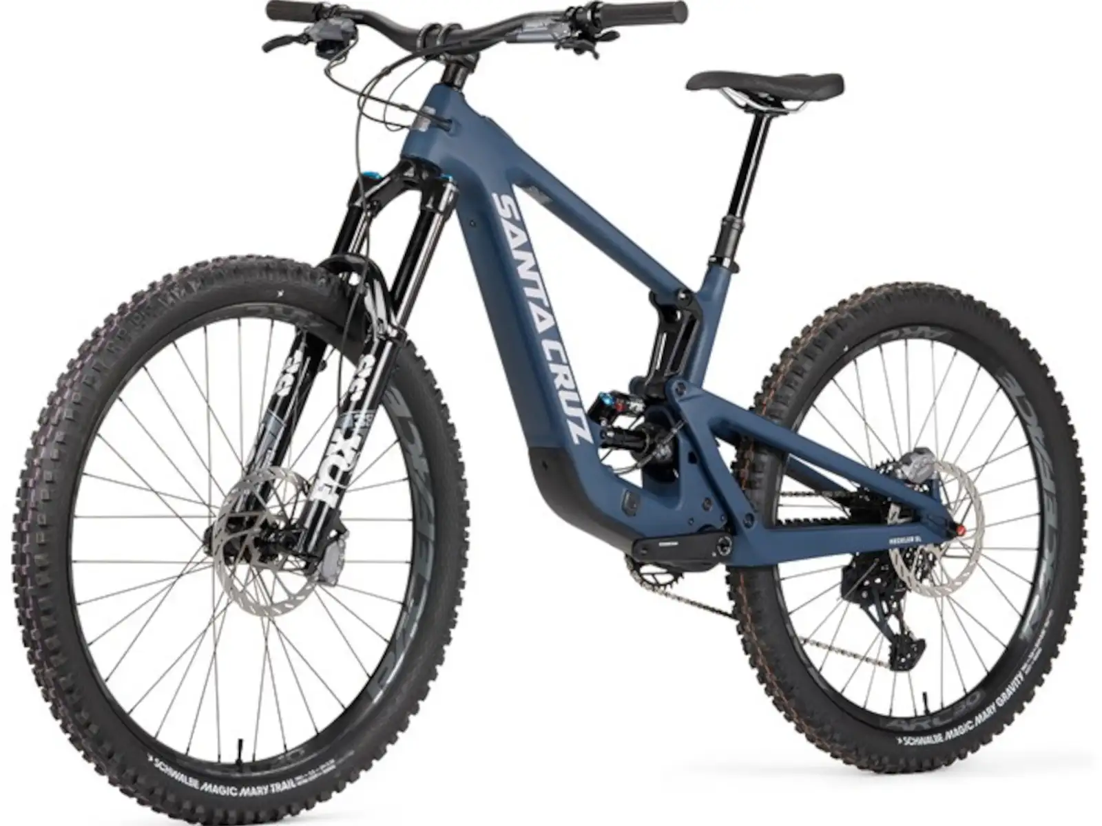 Santa Cruz Heckler SL 1 C MX Stout vollgefedertes E-Bike Matte Dark Blue