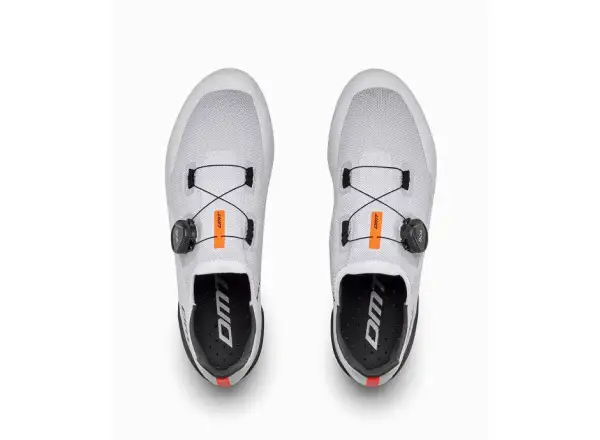 DMT KR30 Straßenschuhe für Herren Weiß/Schwarz