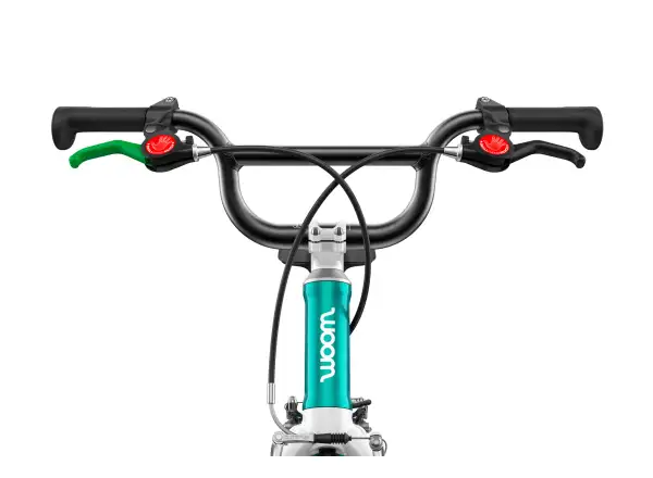 Woom GO 3 Automagic Metallic Turquoise 16 Kinderfahrrad