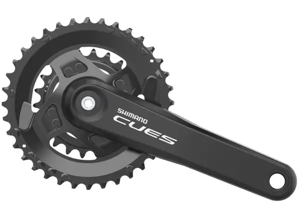Shimano CUES FC-U4010-2 Boost Kurbelgarnitur 9/10/11-fach 36/22 Zähne.