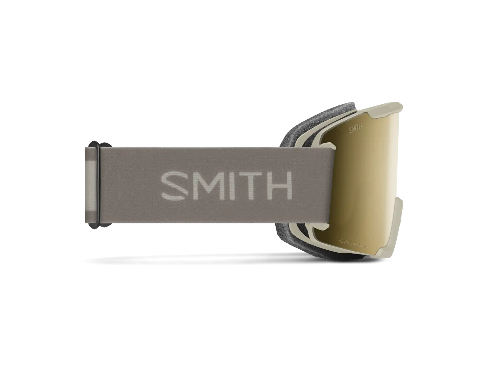 Smith Squad Skibrille Chalk / ChromaPop Sun Black Gold Mirror (2 Gläser)