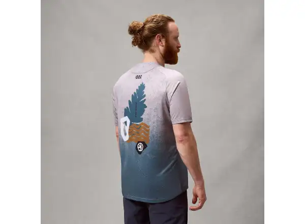 Endura SingleTrack Herren-Trikot Kurzarm Titanium
