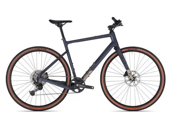 Rock Machine Lukk Cr 10 Gravelbike Matte Deep Ocean Blue