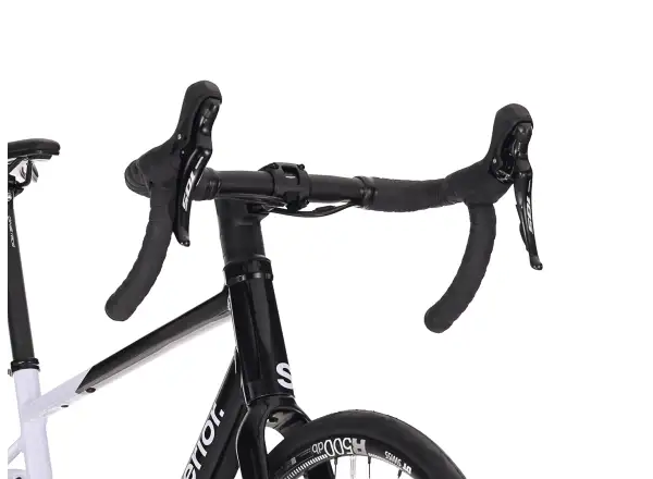Superior XR 6.5 GF Rennrad Gloss Black / White