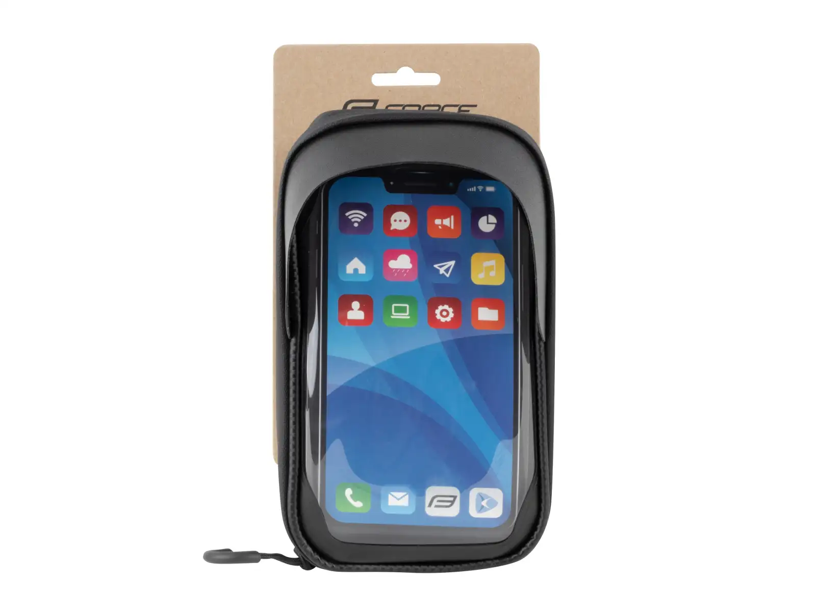 Force Smart XL Lenkertasche 0,7 l schwarz/grau