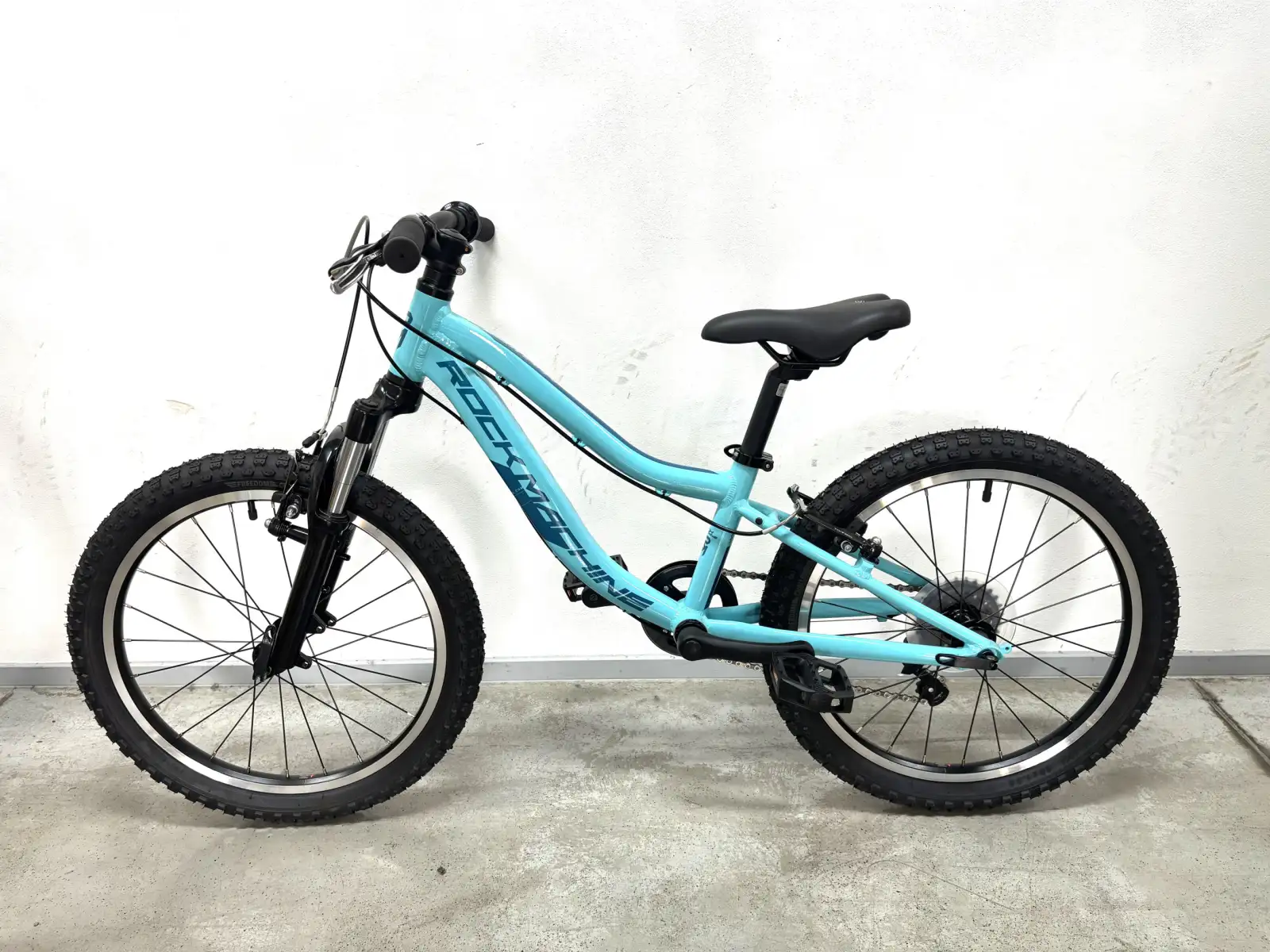 Rock Machine Storm 20 VB Kinderfahrrad cyan/petrol blue MUSTER