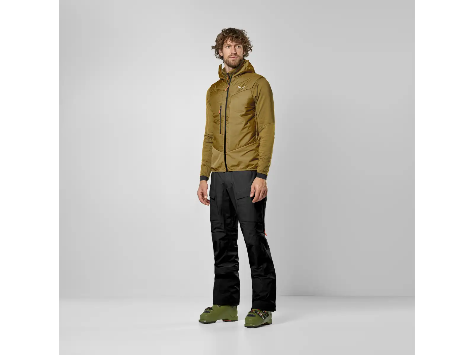 Salewa Sella Durastretch/Tirolwool® Responsive Herrenweste Golden Brown