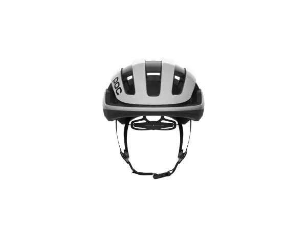 POC Omne Lite Rennradhelm Hydrogen White/Uranium Black Matt