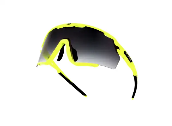 Force Cyclone Brille schwarz-fluo/schwarzes Übergangsglas