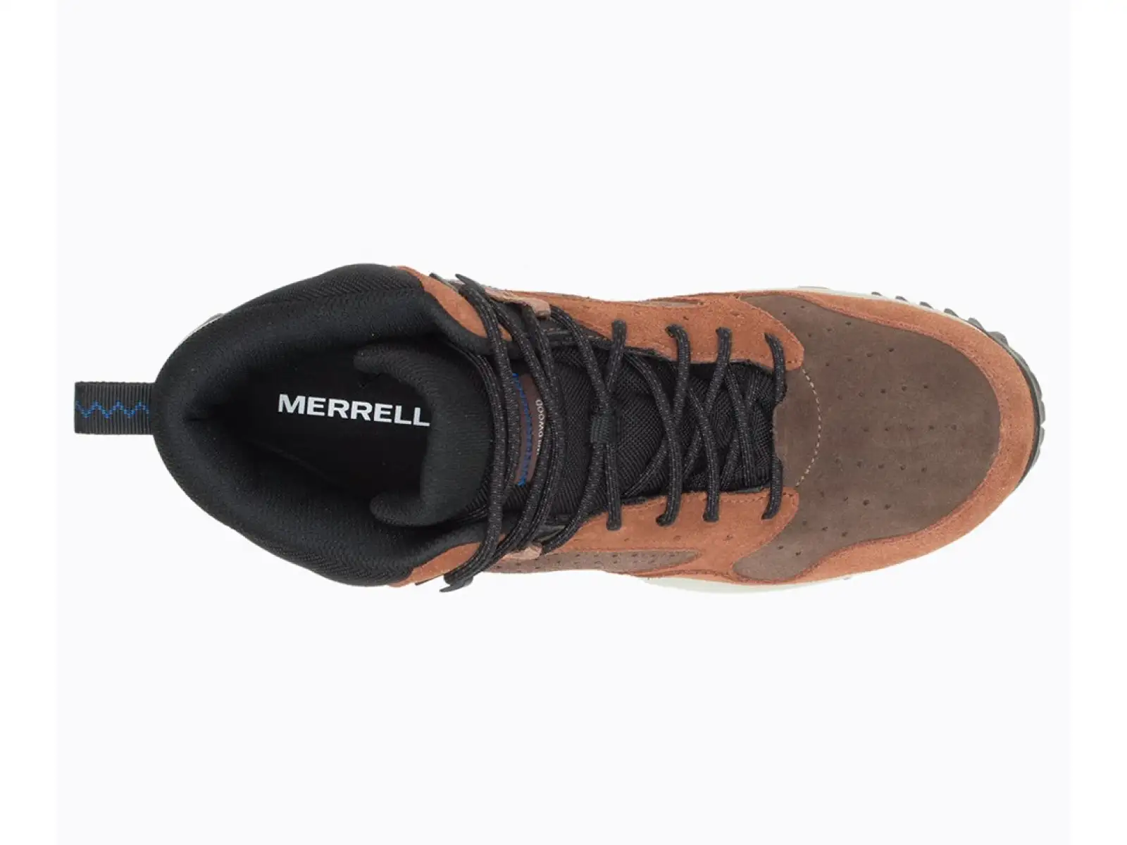 Merrell Wildwood Sneaker Boot MID WP Herren-Wanderstiefel Brackenfarbe