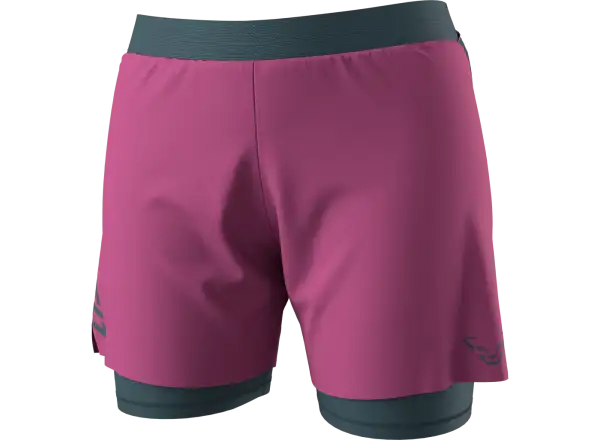 Dynafit Alpine Pro 2in1 Damen Laufshorts Magenta