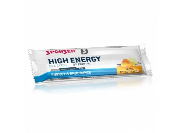 Sponser High Energy Riegel Aprikose-Vanille 45 g