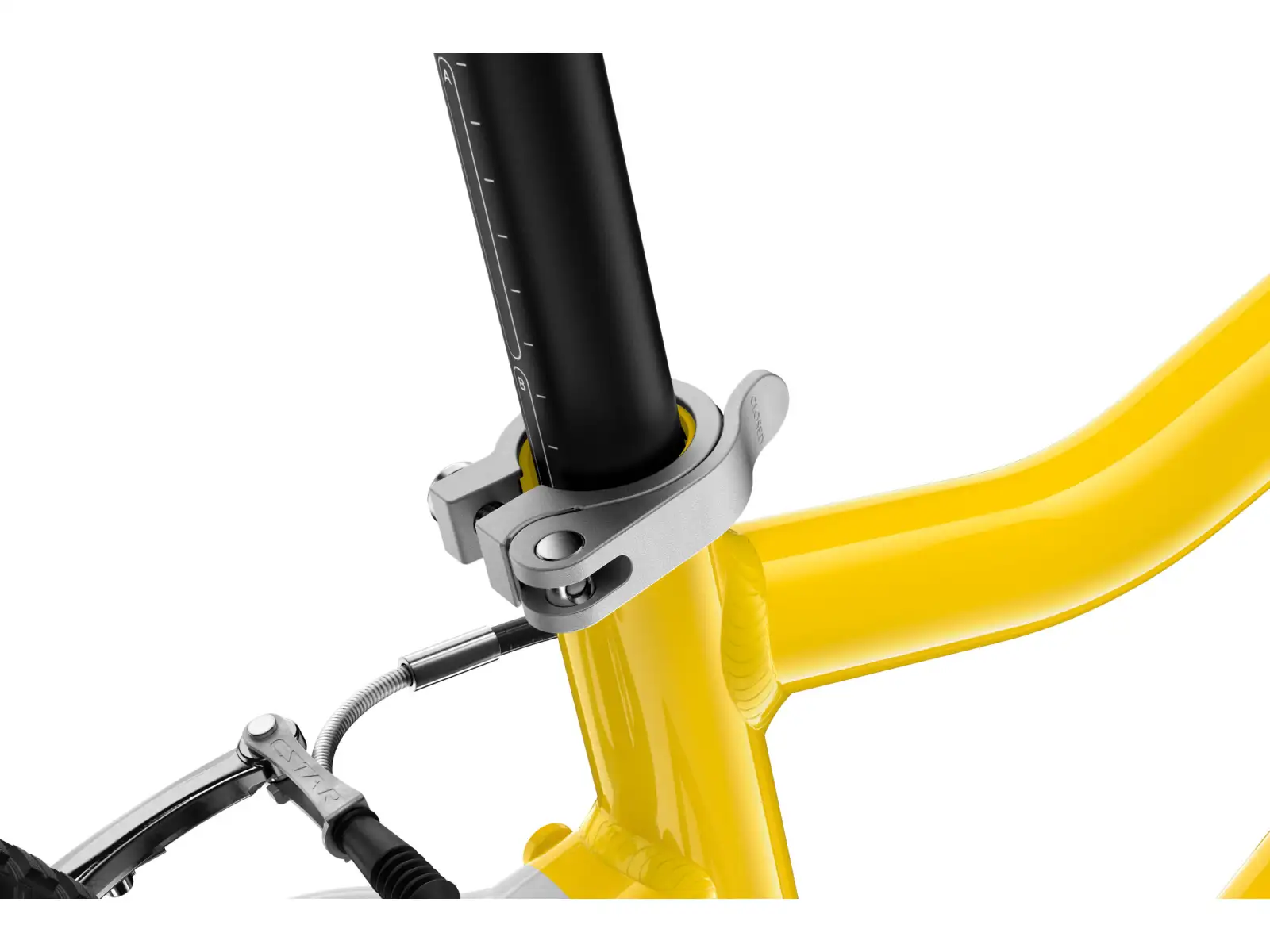 Woom GO 4 Vibrant Yellow 20 Kinderfahrrad