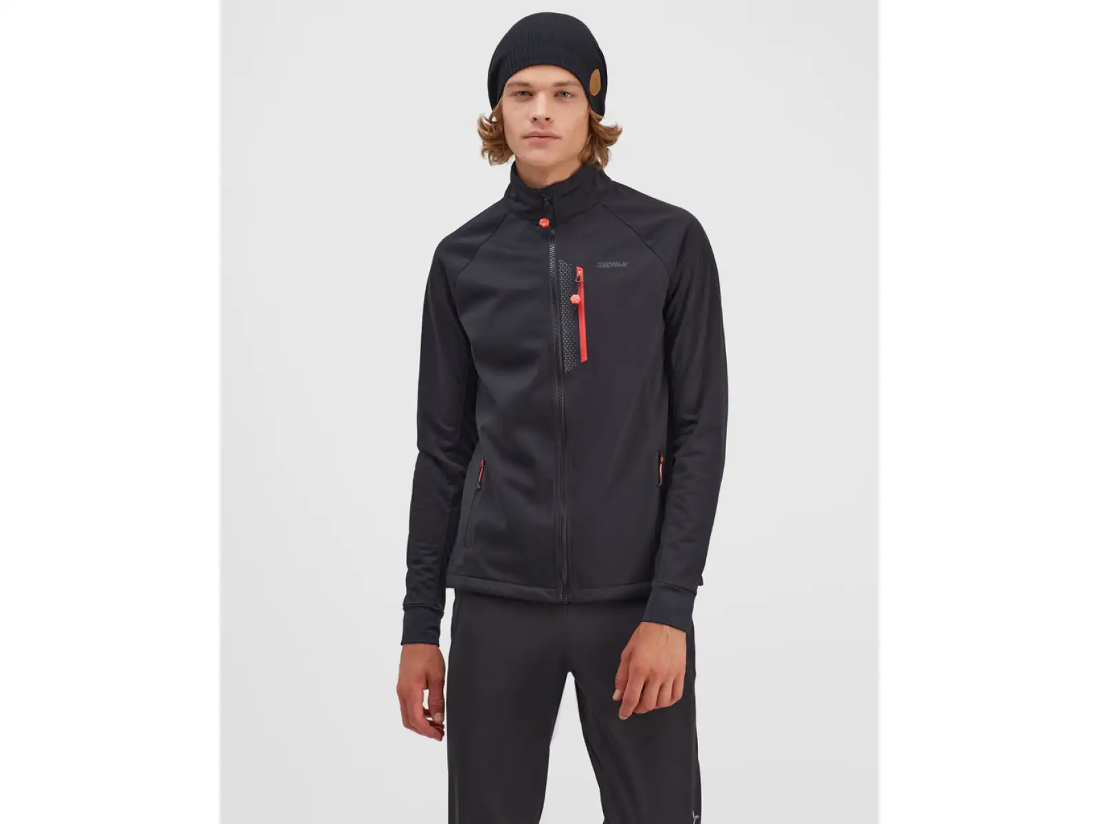 Silvini Anteo MJ1743 Herrenjacke schwarz/rot