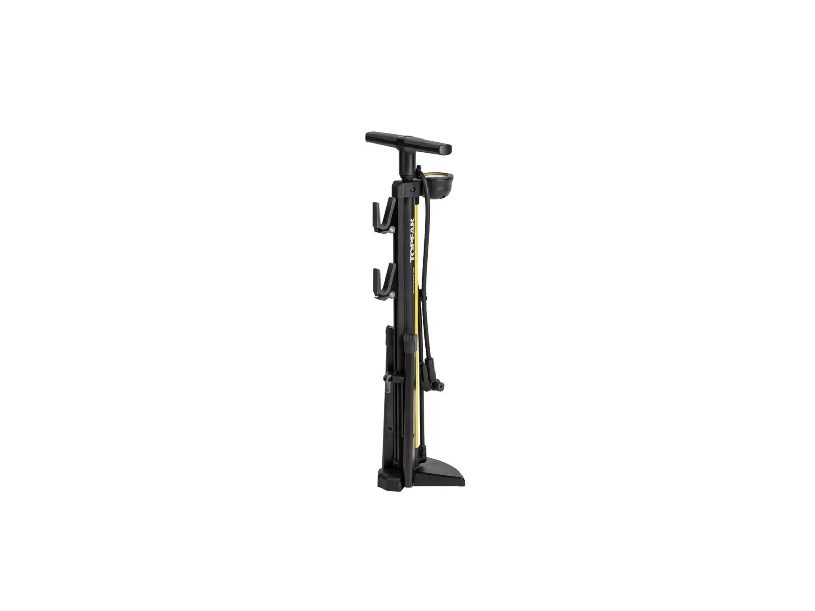 Topeak Transformer eUP Werkstatt-Pumpe Schwarz/Gelb