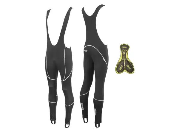 Force Z70 Hose mit Latz und Einlage Schwarz