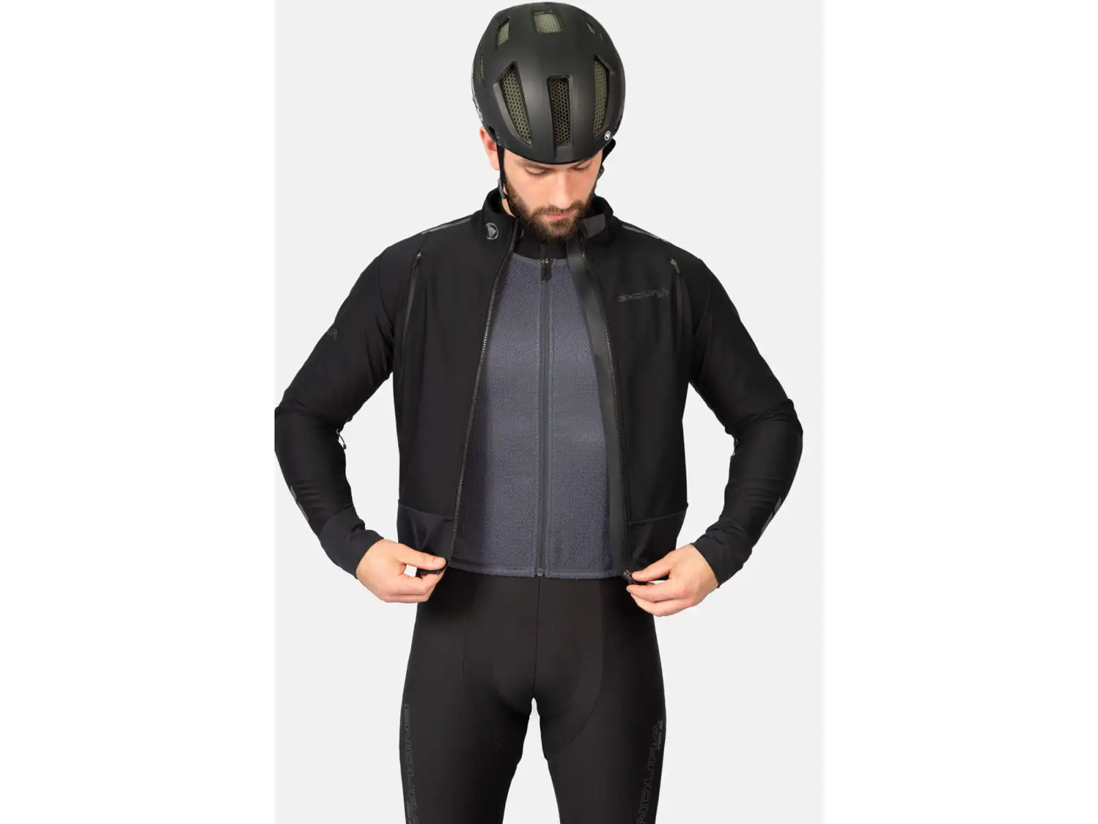 Endura Pro SL 3-Season Herrenjacke modrá aqua
