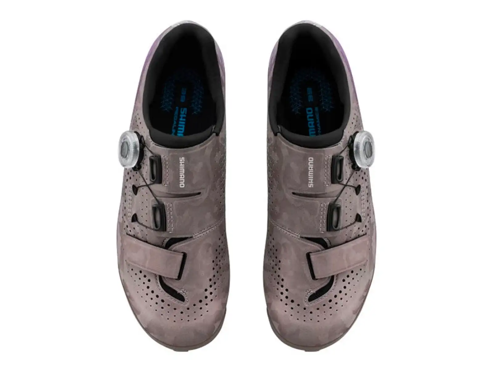 Shimano SH-RX600 Damen Gravel-Schuhe grau/lila