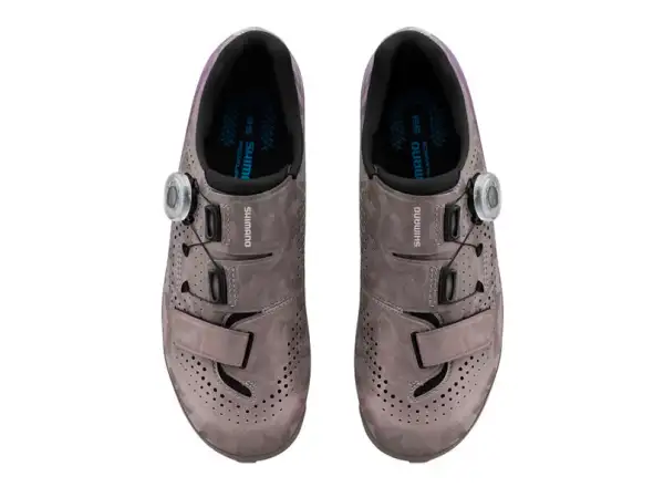 Shimano SH-RX600 Damen Gravel-Schuhe grau/lila