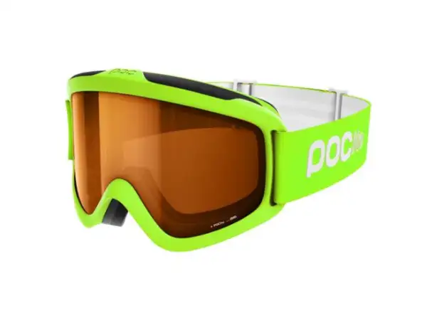 POC POCito Iris Kinder-Skibrille Fluorescent Yellow/Green Einheitsgröße
