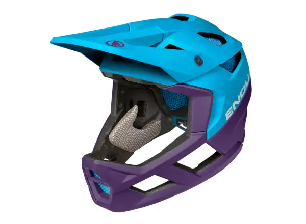 Endura MT500 Full Face Helm Electric Blue
