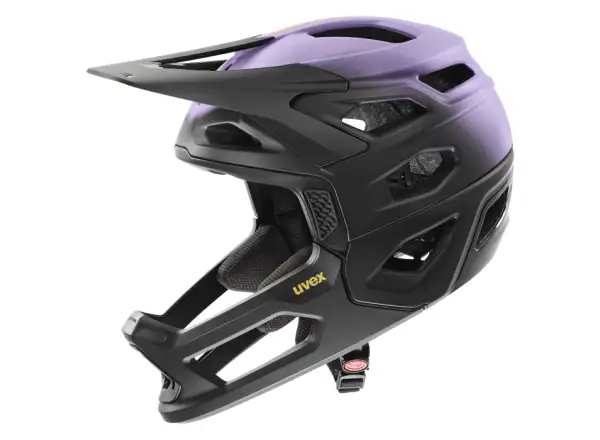 Uvex Revolt Helm Lila/Black Matt